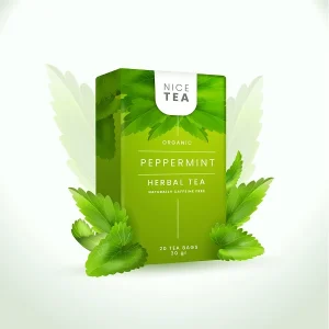 Organic Peppermint Herbal Tea